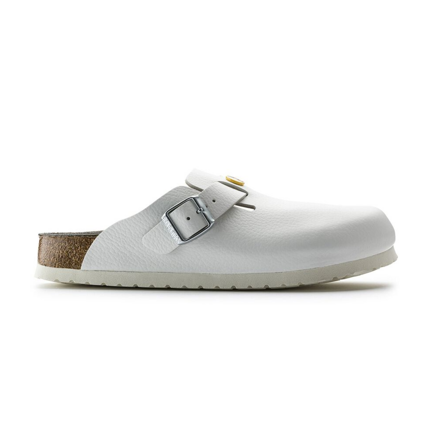 Birkenstock Boston ESD NL, White (Unisex)