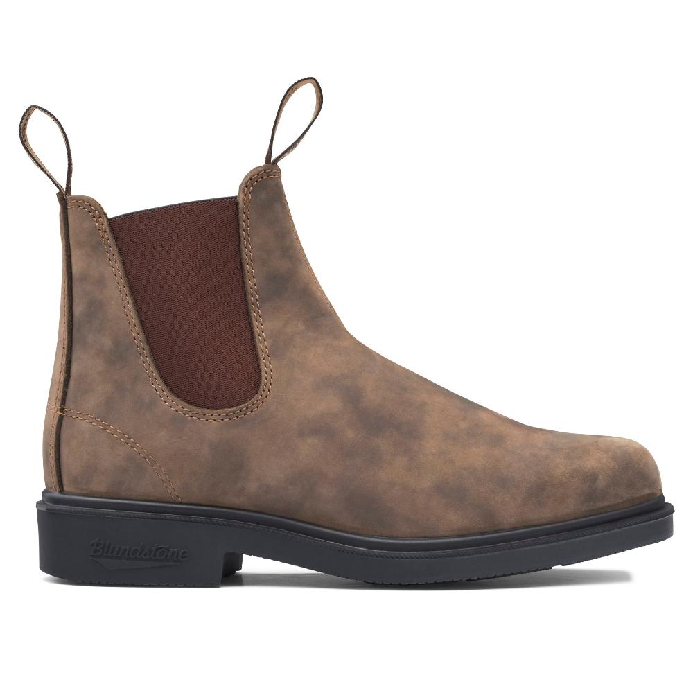 Blundstone Dress Boot 1306, Rustic Brown (Unisex)