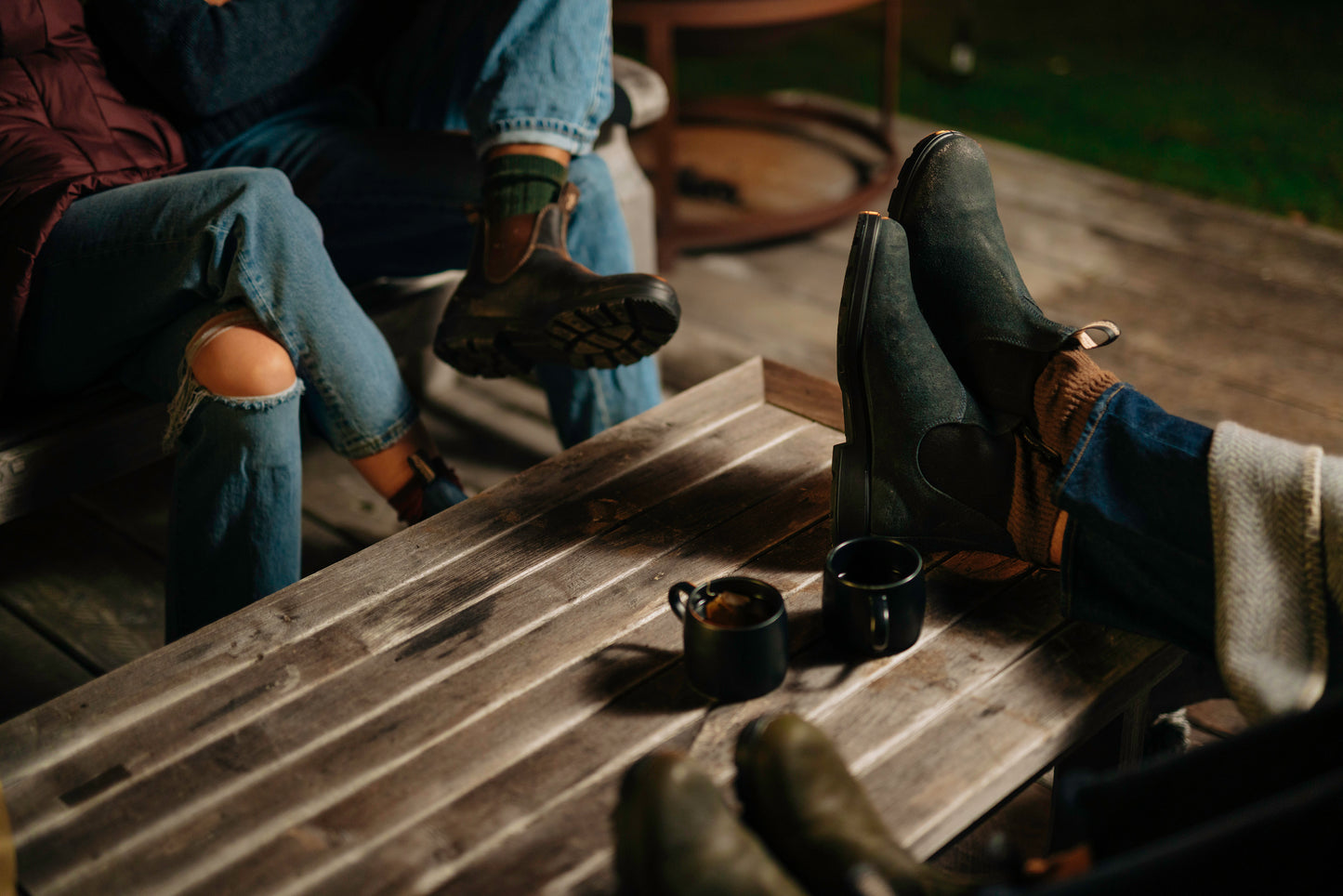 Blundstone Original Series 1912, Navy Waxed Suede (Unisex)