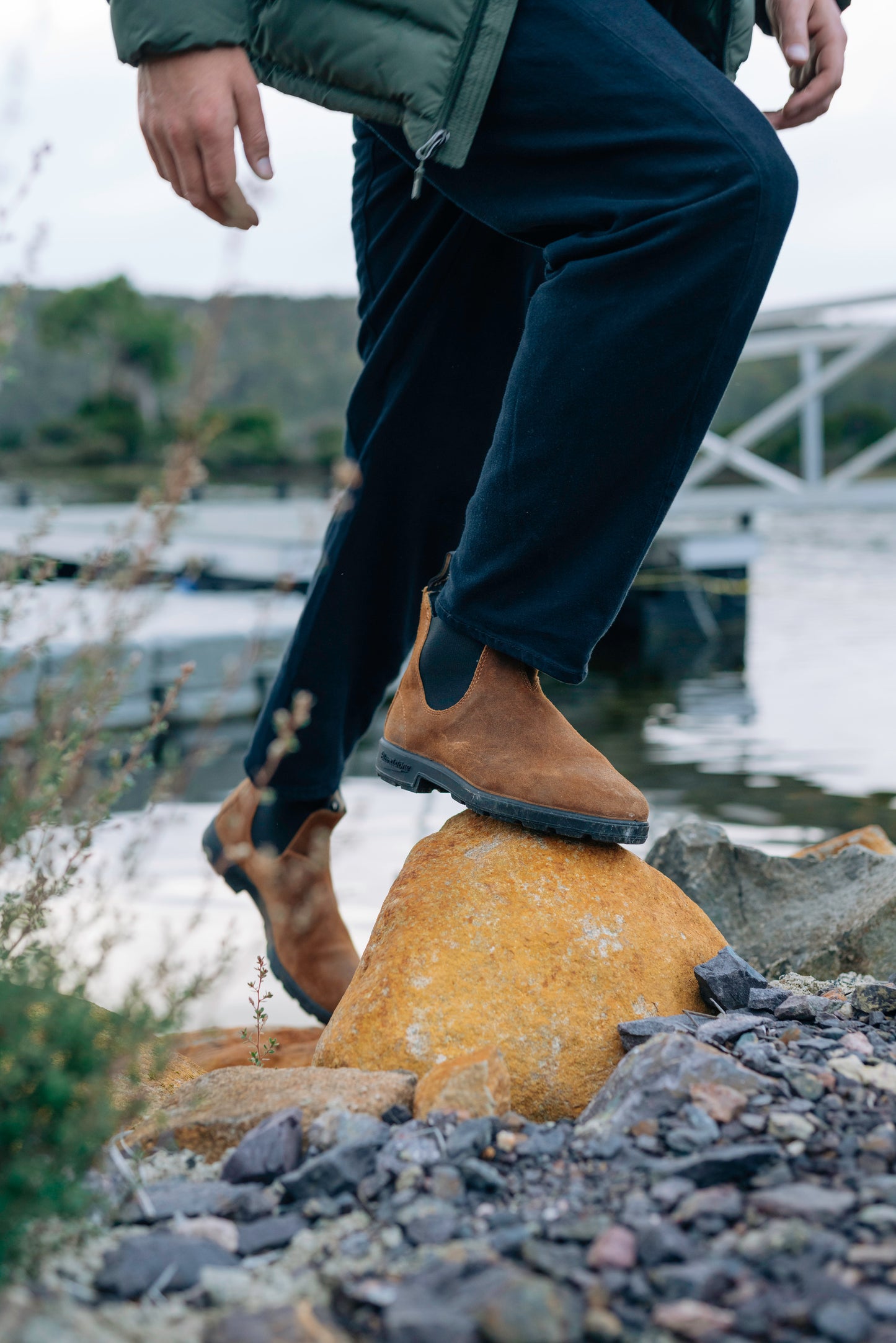 Blundstone Original Series 1911, Tobacco Waxed Sue (Unisex)de