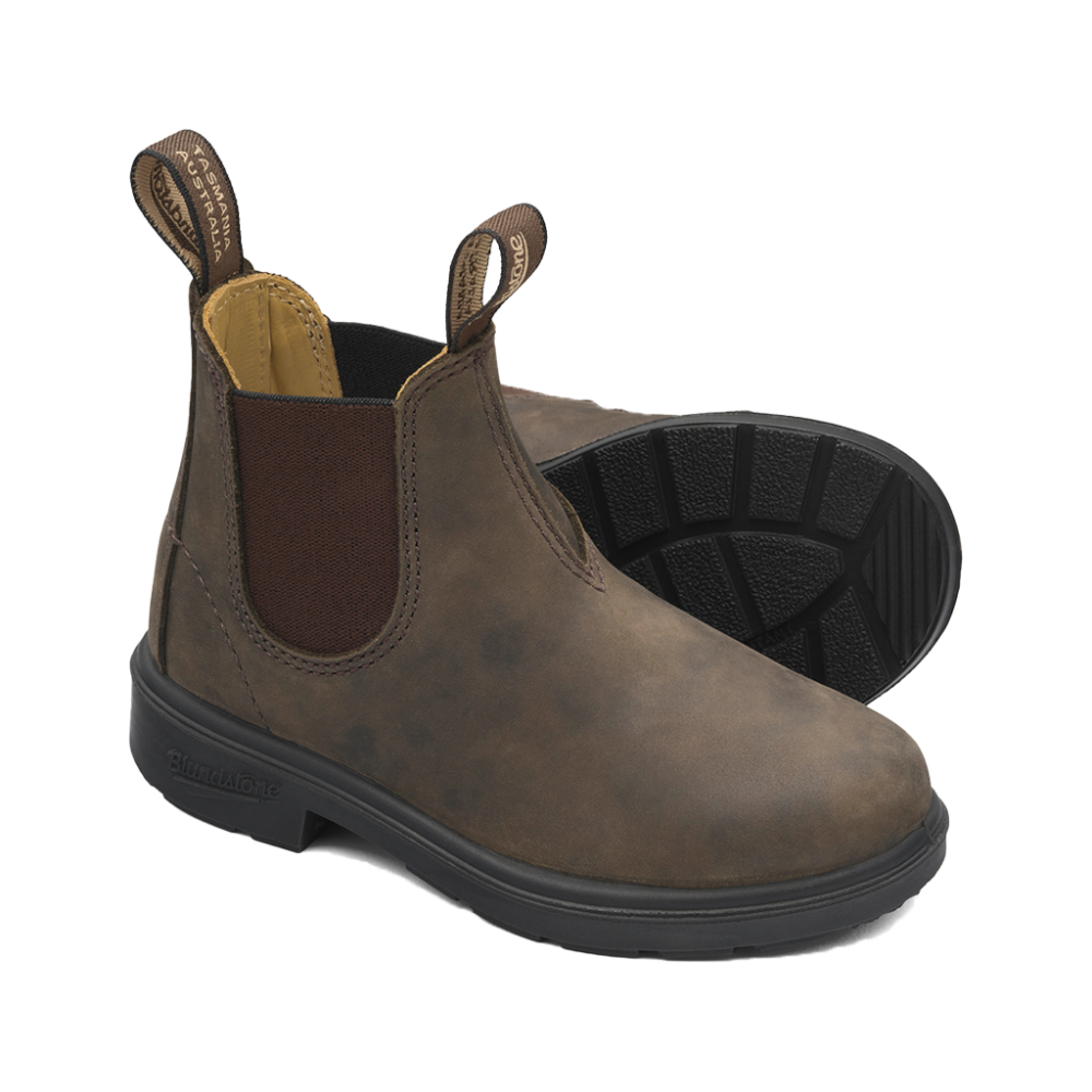 Blundstone Kids Boots 565, Rustic Brown (Unisex)